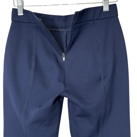 J.Crew Any Day Pants | SP | Navy Stretch Trousers Slim Fit Leg FA19 H0713 - Picture 3 of 7